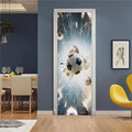 Grand autocollant de porte Goal Gate