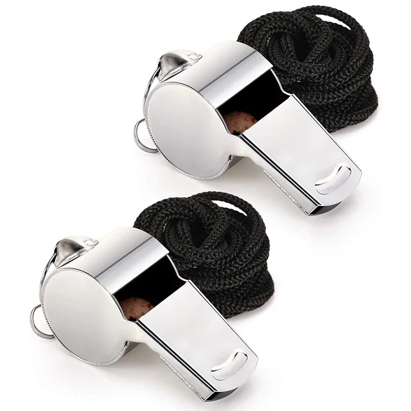 RefMaster Steel Whistle Set