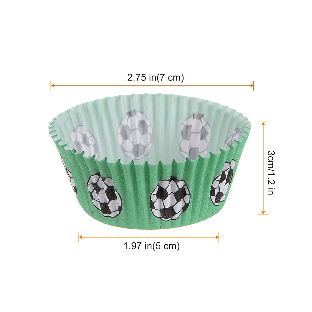 Goal Bake Cups