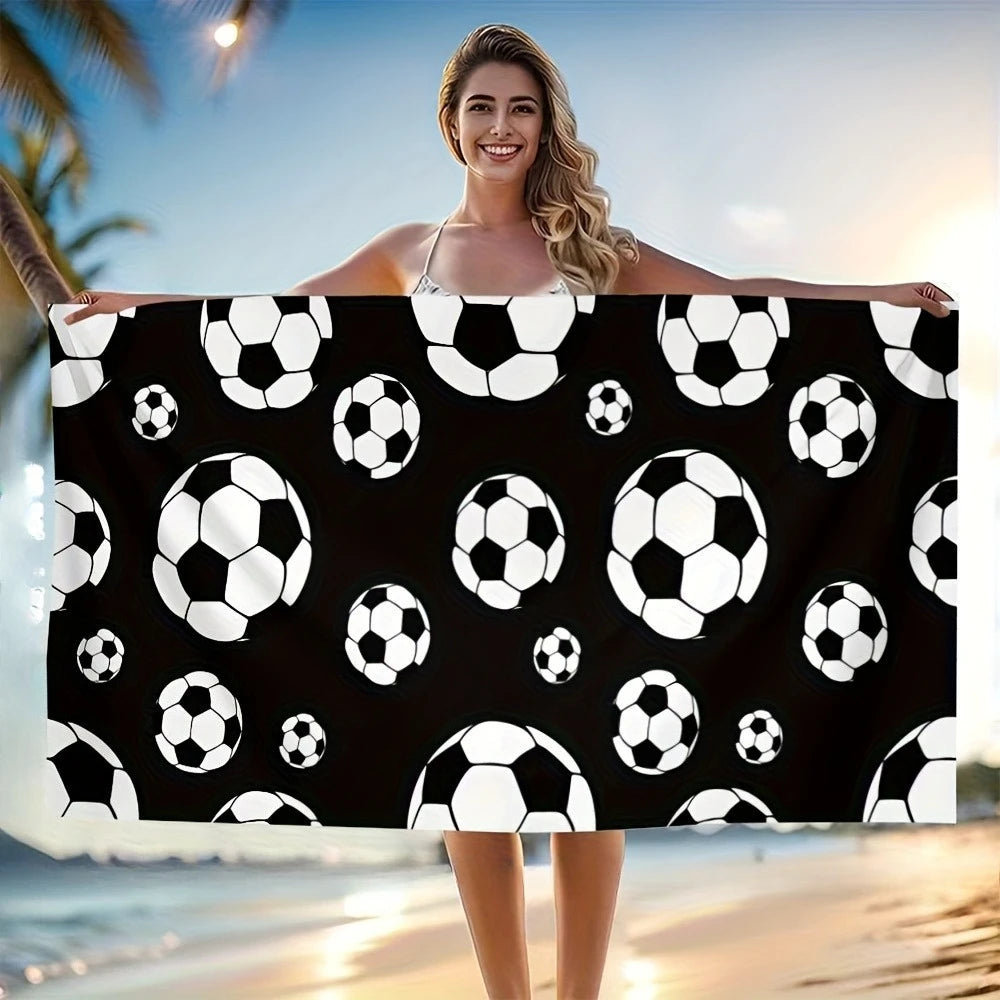 MatchWave Beach Towel