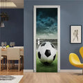 Grand autocollant de porte But de foot