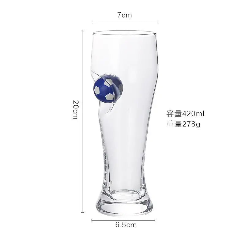 Fussballglas Klopp