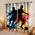 Rideaux aquarelle Goal