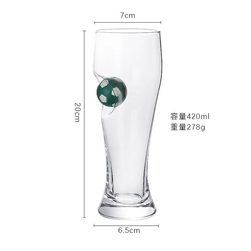 Fussballglas Klopp