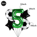 Ballons de football avec numéros