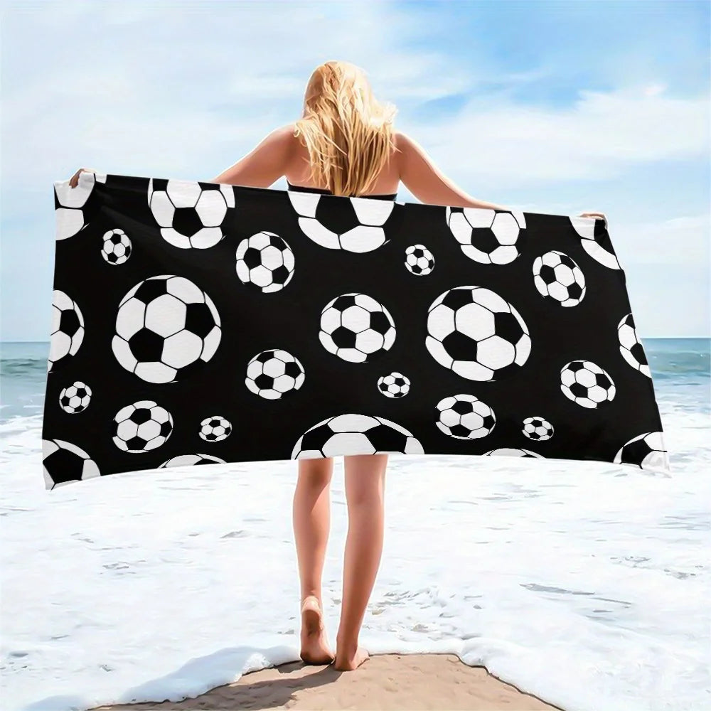 MatchWave Beach Towel