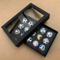 15 mini-ballons de football à collectionner
