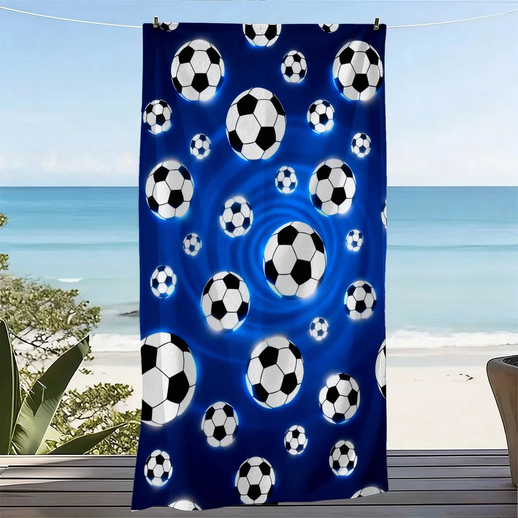 MatchWave Beach Towel