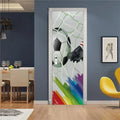 Autocollant de porte grand format Goal Gate