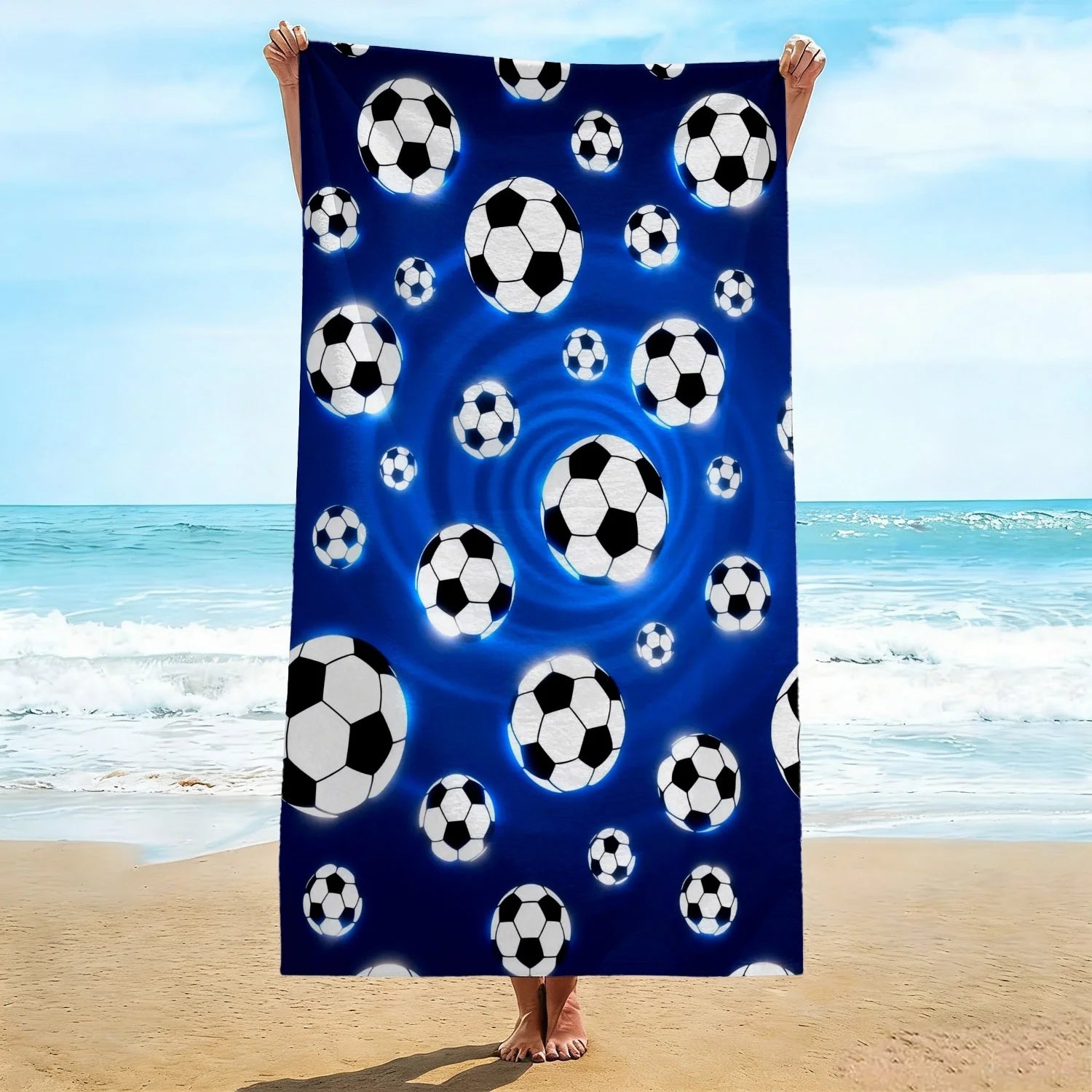 MatchWave Beach Towel