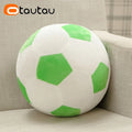Coussin ballon de football en peluche