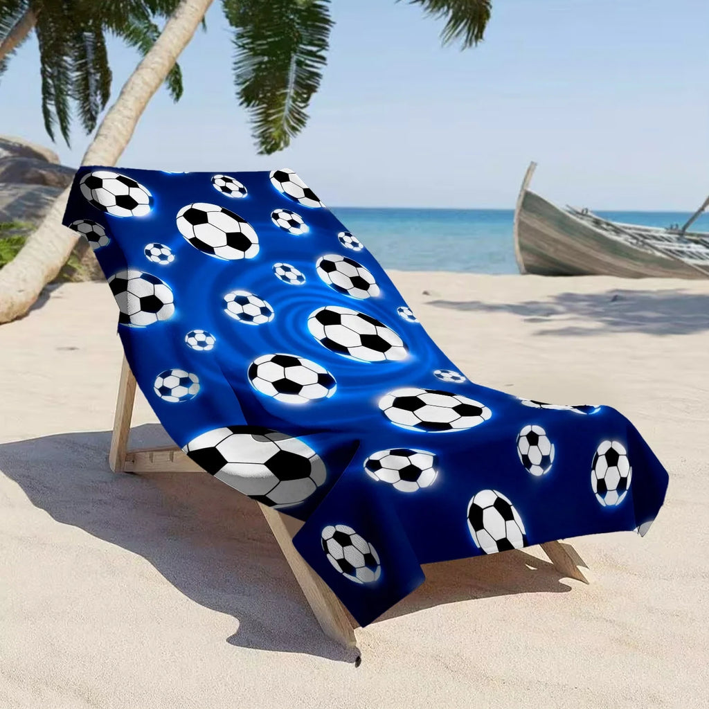 MatchWave Beach Towel