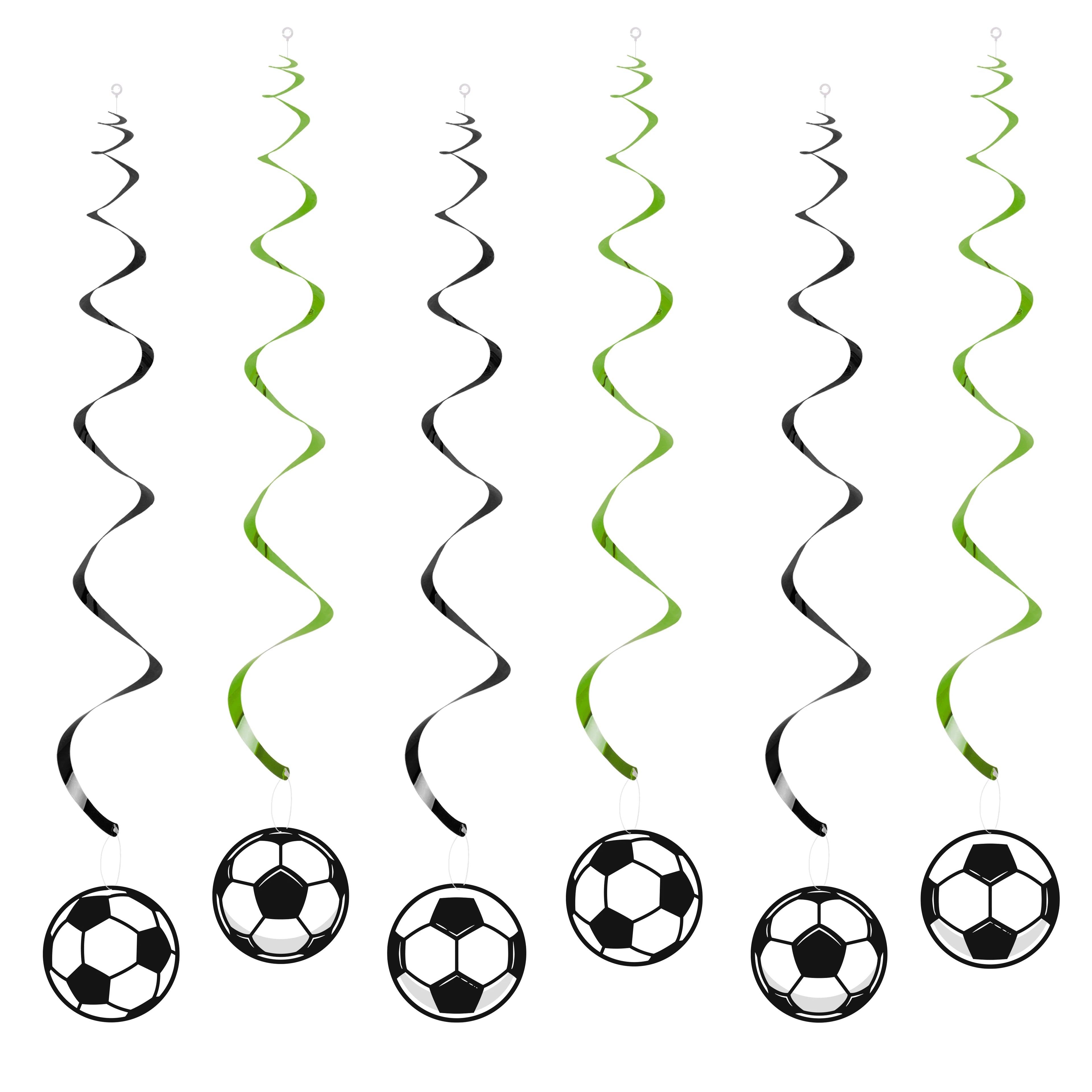 6 Fussballdekos